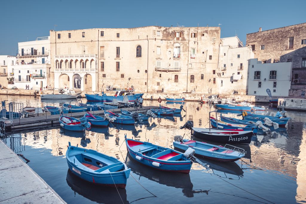 Seaside town in Puglia