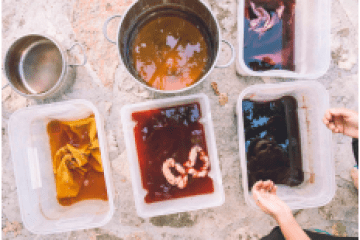 a person taking a selfie