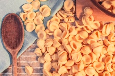 a close up of food on a table