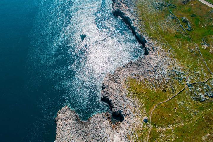 water next to the ocean